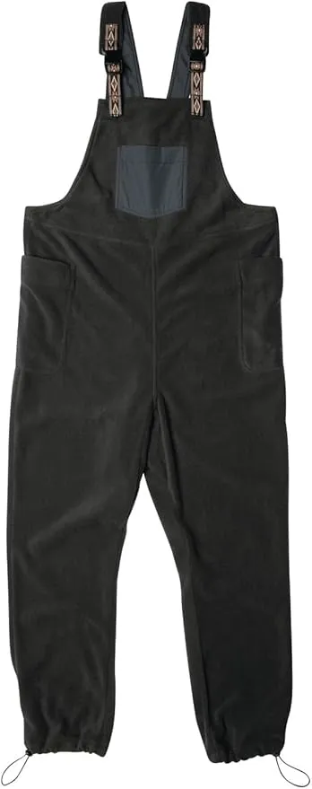 KAVU Pocatello Overalls Adjustable Fleece Buckle Up Pants