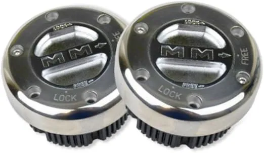Mile Marker Premium Locking Hubs (449SS),Silver
