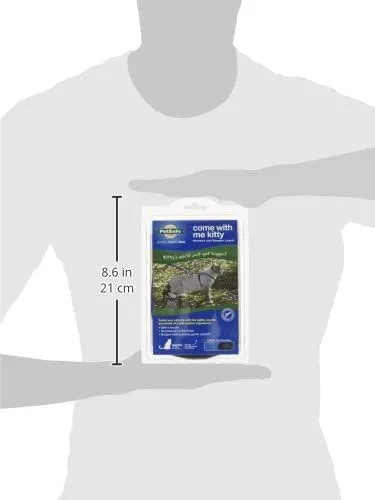 PetSafe Come with Me Kitty Harness and Bungee Leash - Medium, Royal Blue