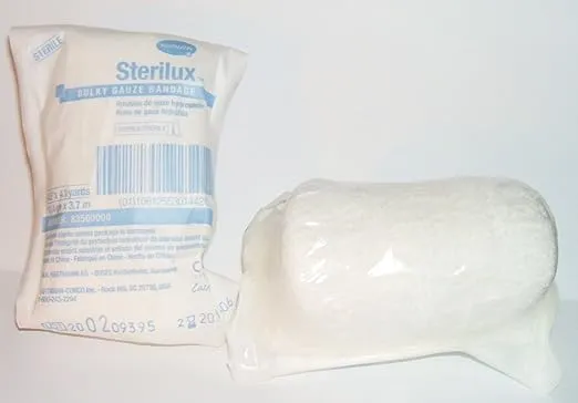 Bulky Gauze Bandage Roll 4.5" x 4.1 yards - Sold as a Pack of 10 each
