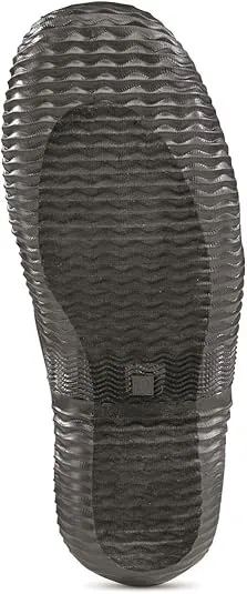 Guide Gear Men's Mid-High Bogger Waterproof Rubber Hunting Work Rain Boots 12”, 5mm Neoprene Top