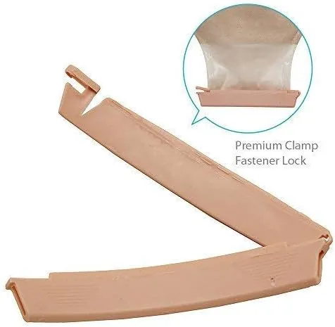 LotFancy Colostomy Bags, 10PCS Two-Piece Drainable Pouches with Clamp Closure for Colonoscopy Ostomy Stoma Care (No Skin Barriers), Ileostomy Supplies