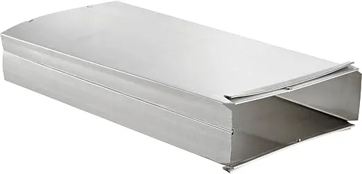 Range Hood Duct, Galvanized, 24-In., 1-Pc.