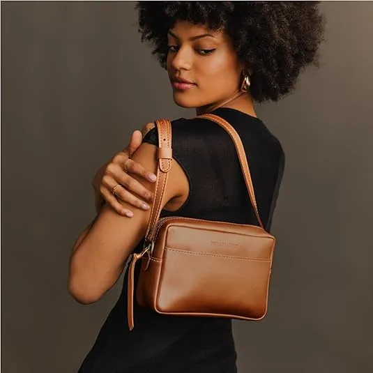 Portland Leather Goods Large Camera Bag Purse for Women – Handmade from the Finest Full-Grain Hides