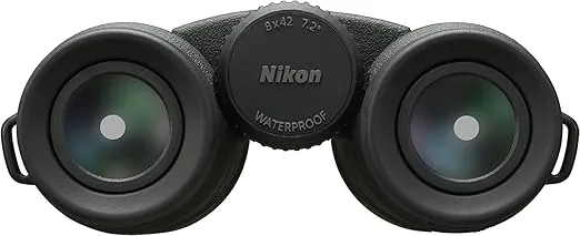 Nikon PROSTAFF P3 8x42 Binocular | Waterproof, fogproof, rubber-armored Full-Size Binocular, wide field of view & long eye relief | Official Nikon USA Model