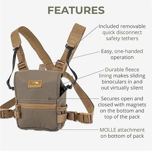 Marsupial Gear Standard Binocular Chest Pack