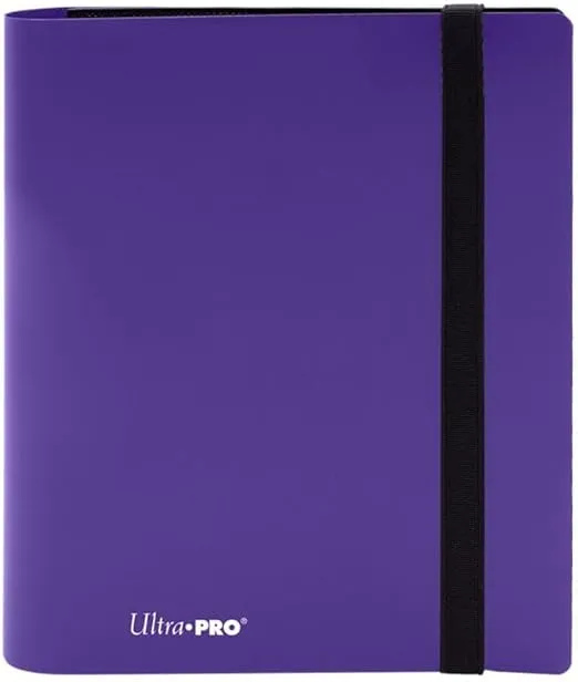 Ultra Pro E-15385 Eclipse 4 Pocket Pro Binder-Royal Purple