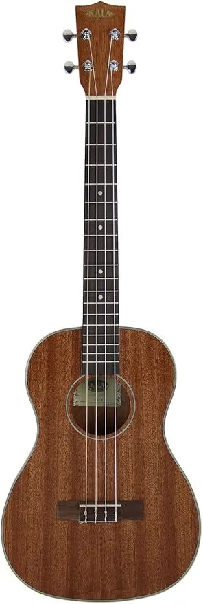 Kala KA-BG Mahogany Baritone Gloss Ukulele - Natural