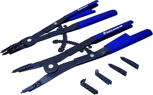 Astro 9402 16" Snap Ring Plier Set - 2 Piece, Blue, Black