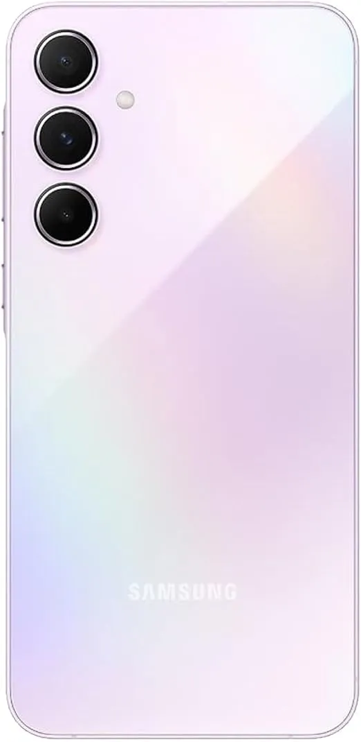 Samsung Galaxy A55 5G A556E 128GB Dual-SIM GSM Unlocked Android Smartphone (Latin Variant/US Compatible LTE) - Awesome Lilac