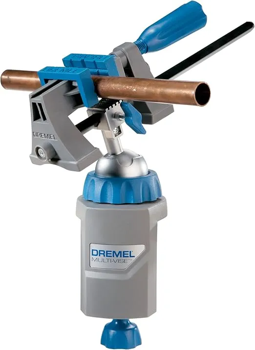 Dremel Rotary Tool Multi-Vise, 3-in-1 Attachment, 360º Stationary Vise, Stand-Alone Clamp, and Tool Holder, 2500-01