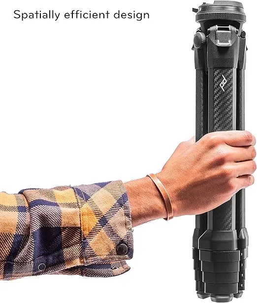 Peak Design Travel Tripod (5 Section Aluminum Camera Tripod)