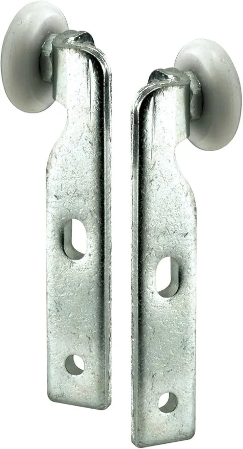 Prime-Line N 6519 7/8 In. Nylon Ball Bearing Wheel Closet Door Roller 1 Left/1 Right, fits Nordahl Doors (1 Pair)
