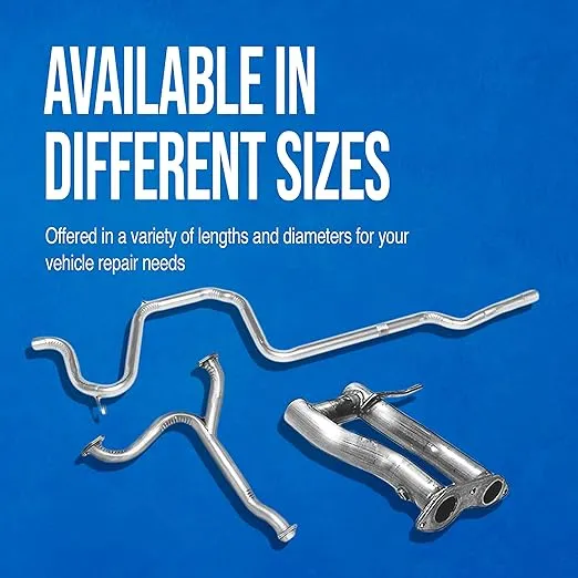 Walker 41963 Exhaust Reduction Pipe 2.5" Inlet (OD) 2.25" Outlet (ID) for Dodge Dakota