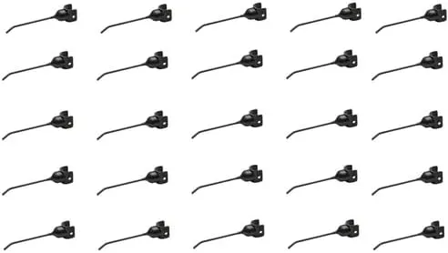 All States Rubber Rake Tooth - 25 Pack Compatible with fits John Deere 54 64 74 350 640 650 652 660 662 670 671 673 640 650 670 350 fits New Holland 55 56 57 256 65609 AE24953 AE47389 850612