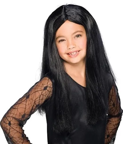 Rubies Child's Witch Costume Wig, Black
