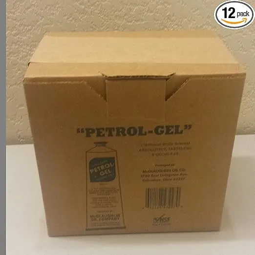 Petrol-Gel Lubricant, 12pk, 4oz