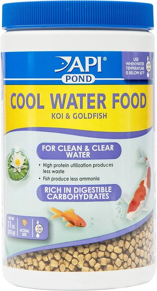 API POND COOL WATER FOOD Pond Fish Food 11-Ounce Container
