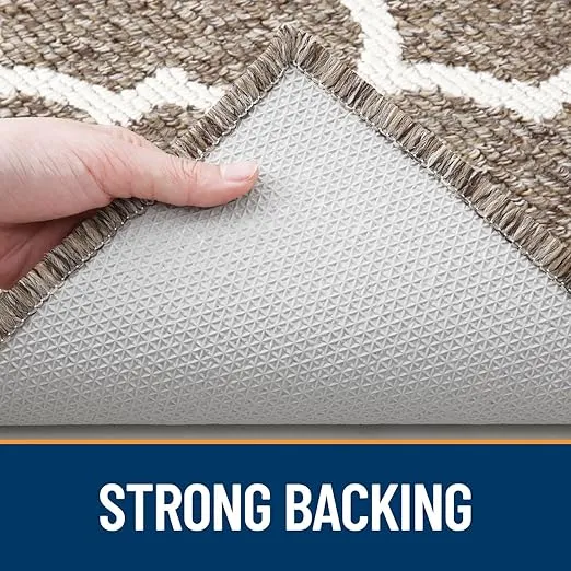 OLANLY Indoor Door Mat, 30x17, Non-Slip Absorbent Resist Dirt Entrance Mat, Washable Low-Profile Inside Floor Mat Doormats for Entryway, Brown