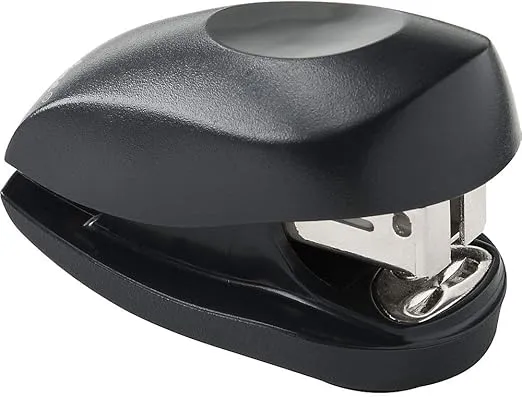 Swingline Tot Mini Stapler, 12 Sheet Capacity, Jam Free, includes 1000 Staples and Built-In Staple Remover, Black (79171)
