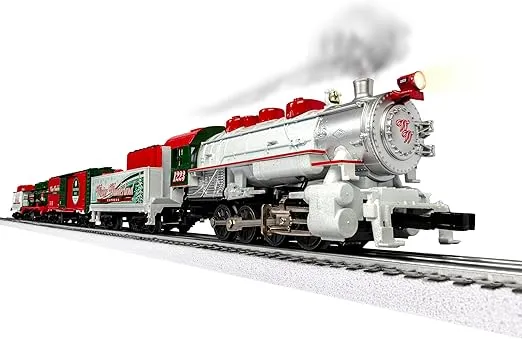 Lionel Winter Wonderland LionChief 5.0 Electric O Gauge Train Set with Bluetooth & Remote One Color