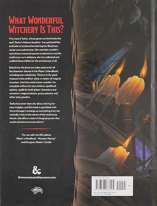 Dungeons & Dragons Tasha's Cauldron of Everything (D&D Rules Expansion)