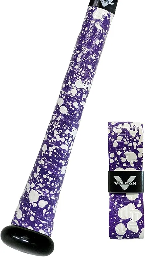 Vulcan | 0.50mm / 1.00mm / 1.75mm Bat Grip | Baseball/Softball | Multiple Colors