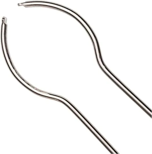 Solo Stove Stainless Steel Fire Pit Tools Tongs for Wood in Fire Pit Includes 2 Pieces. 36.5 inch Fire Pit Wood Grabber Poker and 32 inch Grabber Great for Outdoor Fire Pits and Fire Pit Accessories