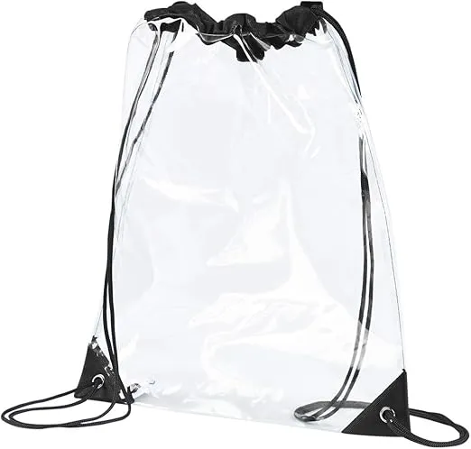 BAGedge PVC Cinch Sack OS BLACK