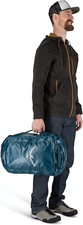 Osprey Transporter 40L Travel Duffel Bag, Black