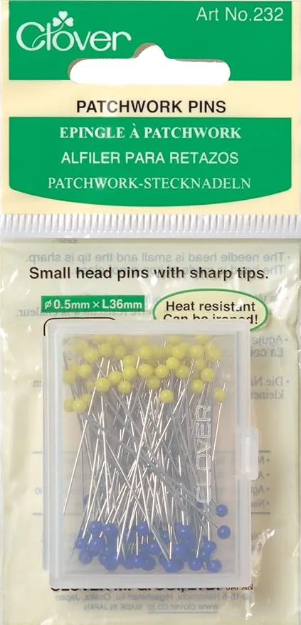 Clover Patchwork Pins