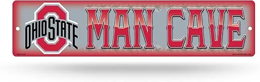 Rico Industries NCAA Plastic Street Sign Plastic 4" x 16" Street Sign
