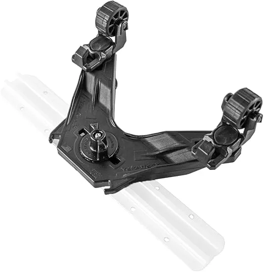 YakAttack Fishing LeaderBoard DoubleHeader Track Mount (MCD-1003) | Kayak Fishing Accessories