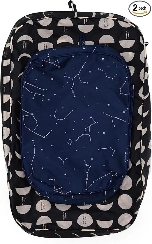 Large Packing Cube Set - Night Sky