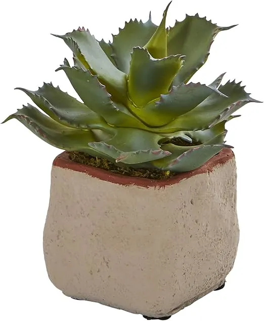 Nearly Natural Mixed Succulent Artificial Plant (Set of 4)