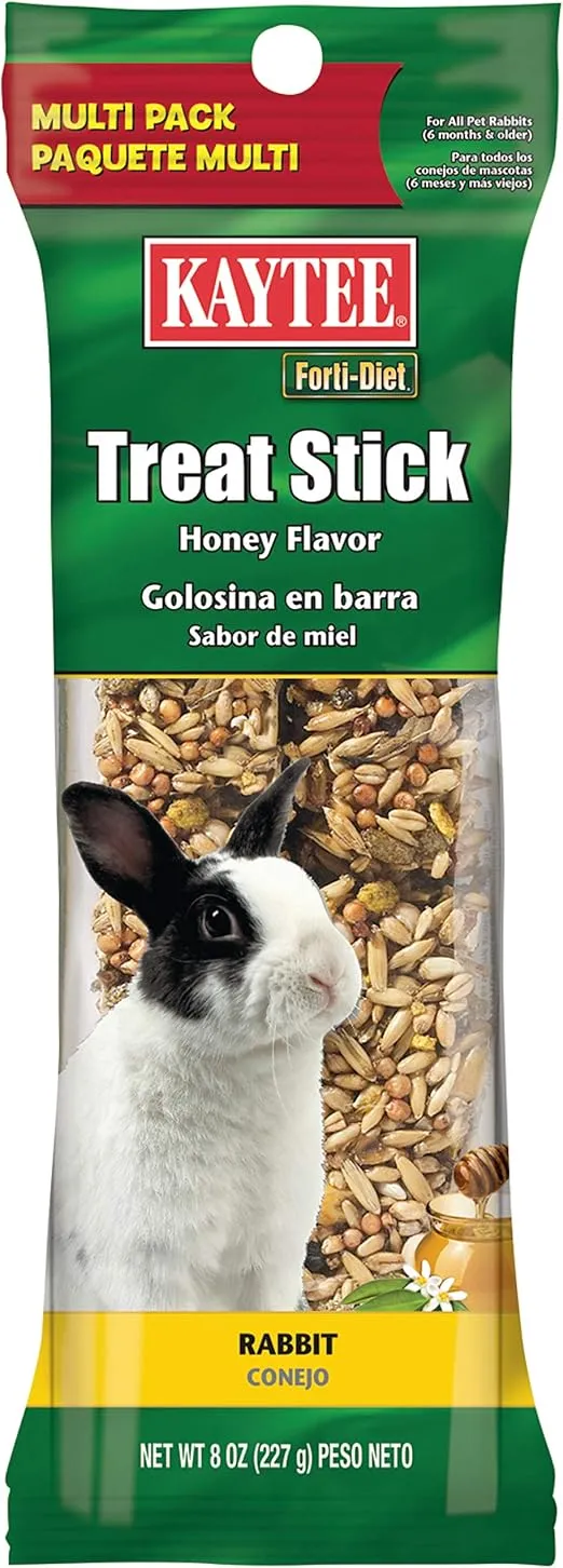 Kaytee Forti-Diet Treat Stick Honey Flavor Rabbit 8 oz
