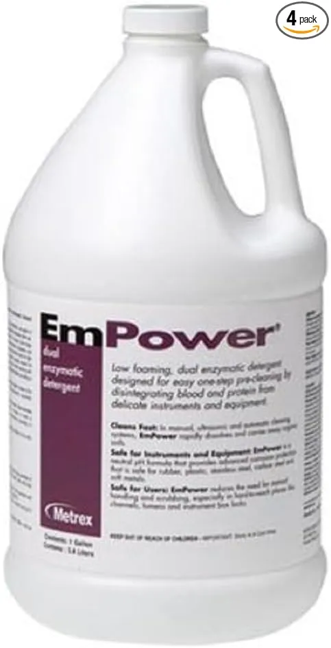 Empower Dual Enzymatic Detergent 1 gallon - 4/case