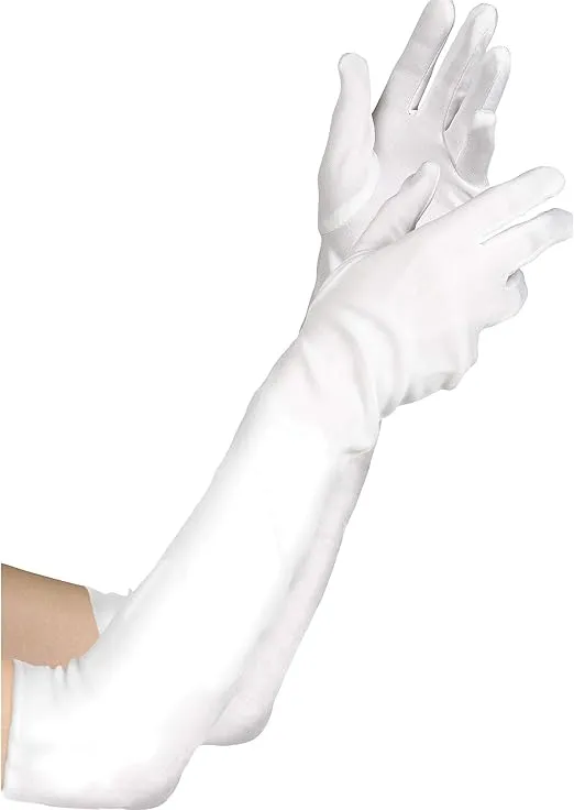 Amscan LONG WHT GLOVES (6/144)