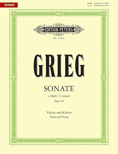 Violin Sonata No. 3 in C minor Op. 45 (Edition Peters)