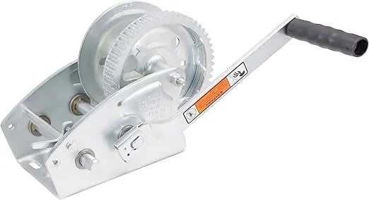 GOLDENROD Dutton-Lainson USA Made DL3200A 3200 lb Plated Pulling Winch Multi-Purpose Hauling and Pulling