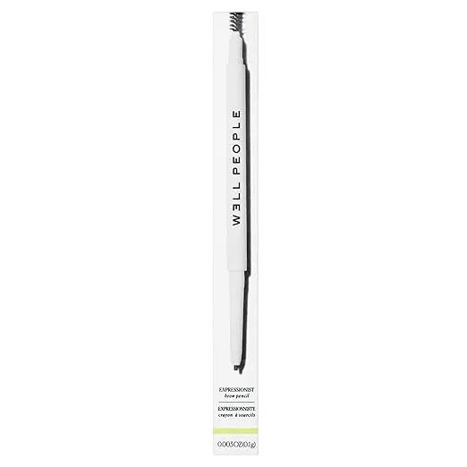 Well People Expressionist Brow Pencil, Defining Brow Pencil For A Natural Finish, Ultra-fine Tip For Total Precision, Vegan & Cruelty-free, Warm Brown