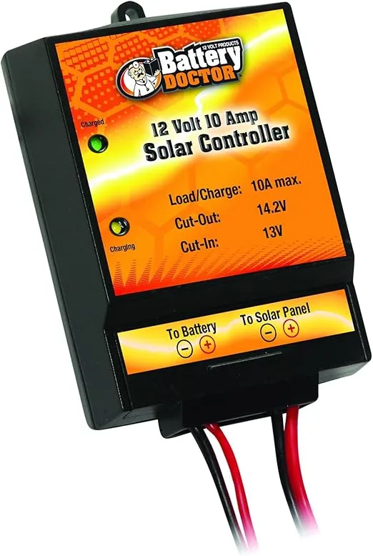 WirthCo 23122 10 Ampere Solar Controller