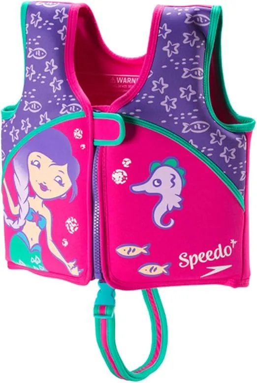 Speedo Kids' Begin to Swim Flotation Classic Life Vest UPF 50
