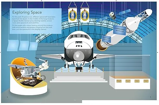 Space Sticker Book (Sticker Books)