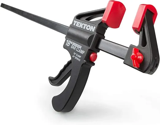 TEKTON 18 Inch Ratchet Bar Clamp / 24 Inch Spreader | 39183