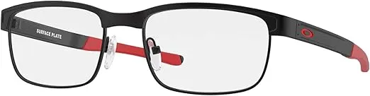 Oakley Men's Ox5132 Surface Plate Square Prescription Eyeglass Frames