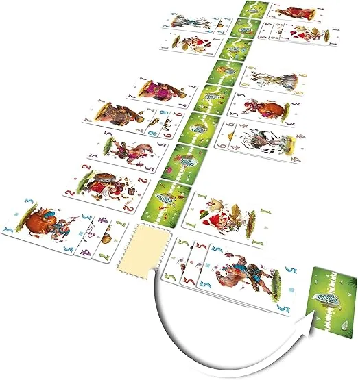 IELLO: Schotten Totten, Strategy Board Game, Easy to Learn, Claim Enough Stones to Win the Game, For 2 Players, 20 Minute Play Time, Ages 8 and Up