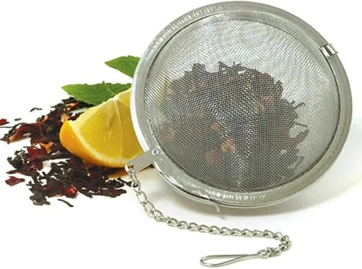 Norpro Stainless Steel Mesh Tea Ball Strainer, 2-1/2-Inch, 1 EA