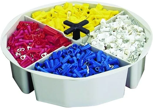 Custom Leathercraft1152 Full-Round Bucket Tray, 2.5 in. High