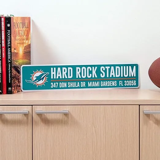 FOCO NFL Metal Stadium Street Sign